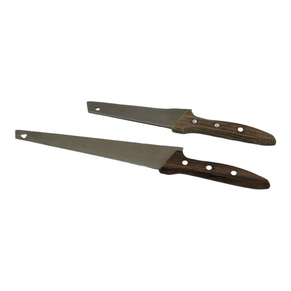 Vintage MCM Moravan Molybdenum Vanadium Chef Knife Set - Picture 2 of 6